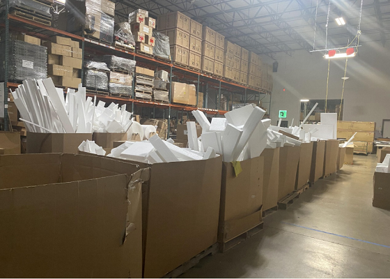 Top-Line Furniture Adopts GREENMAX Styrofoam Densifier to Improve Styrofoam Packaging Recycling Efficiency