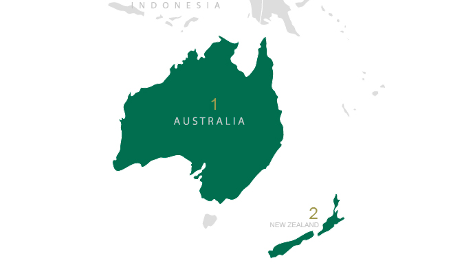 GREENMAX in Oceania