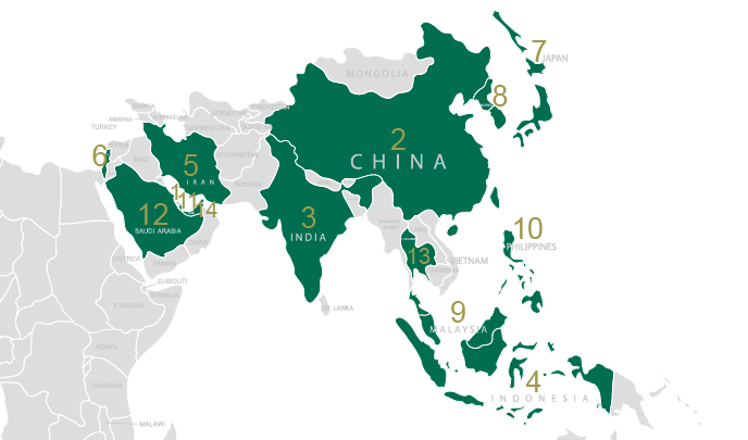 GREENMAX in Asia