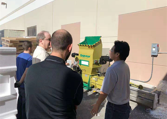 Konami Gaming Tackles Warehouse Foam Storage Issues with Foam Densifier