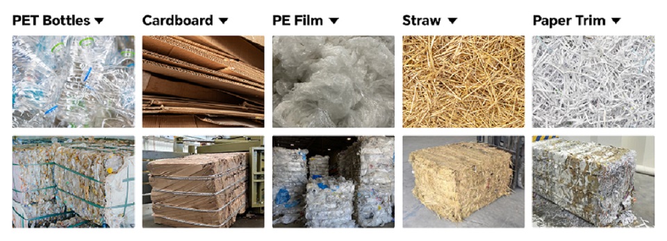 automatic-horizontal-baler-materials